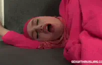 سخيف جبهة مورو كبيرة الغنائم في مؤخرتها ، نائب الرئيس على البطن ، الحمار مثير.