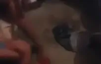 مثير لاتينا مارس الجنس مع الديك ويحصل تسلل.