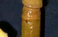 الشباب الأبنوس bbw في سن المراهقة يلعب مع كس والنافورات.